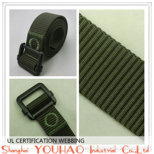 Yd-06 Army Green Men's Nylon Belt